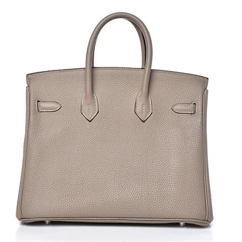 gris tourterelle color hermes togo|HERMES Togo Birkin 25 Gris Tourterelle .